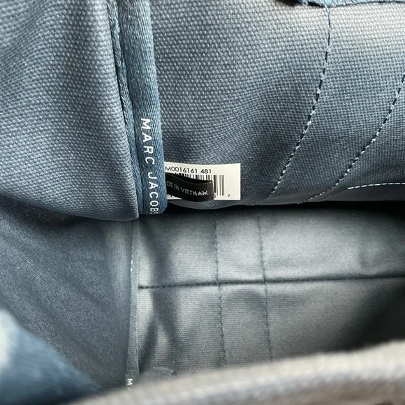 Marc Jacobs Medium Blue Shadow The Tote Canvas‎ Bag - Picture 16 of 16